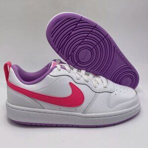 Nike Women's Pink and Purple Trainers Sneakers - Size 6.5 Y Shoes